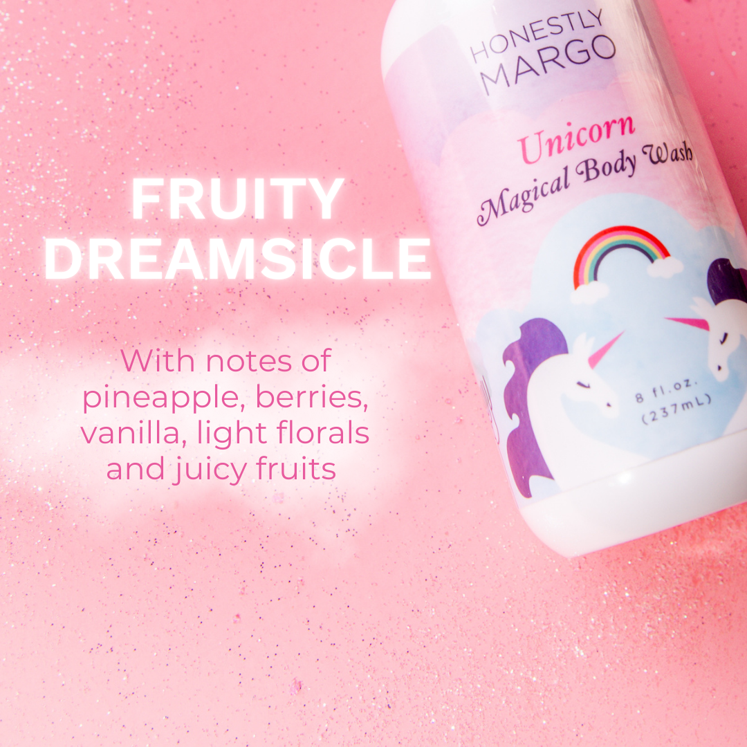 Unicorn Fruity Dreamsicle Magical Body Wash - Honestly Margo