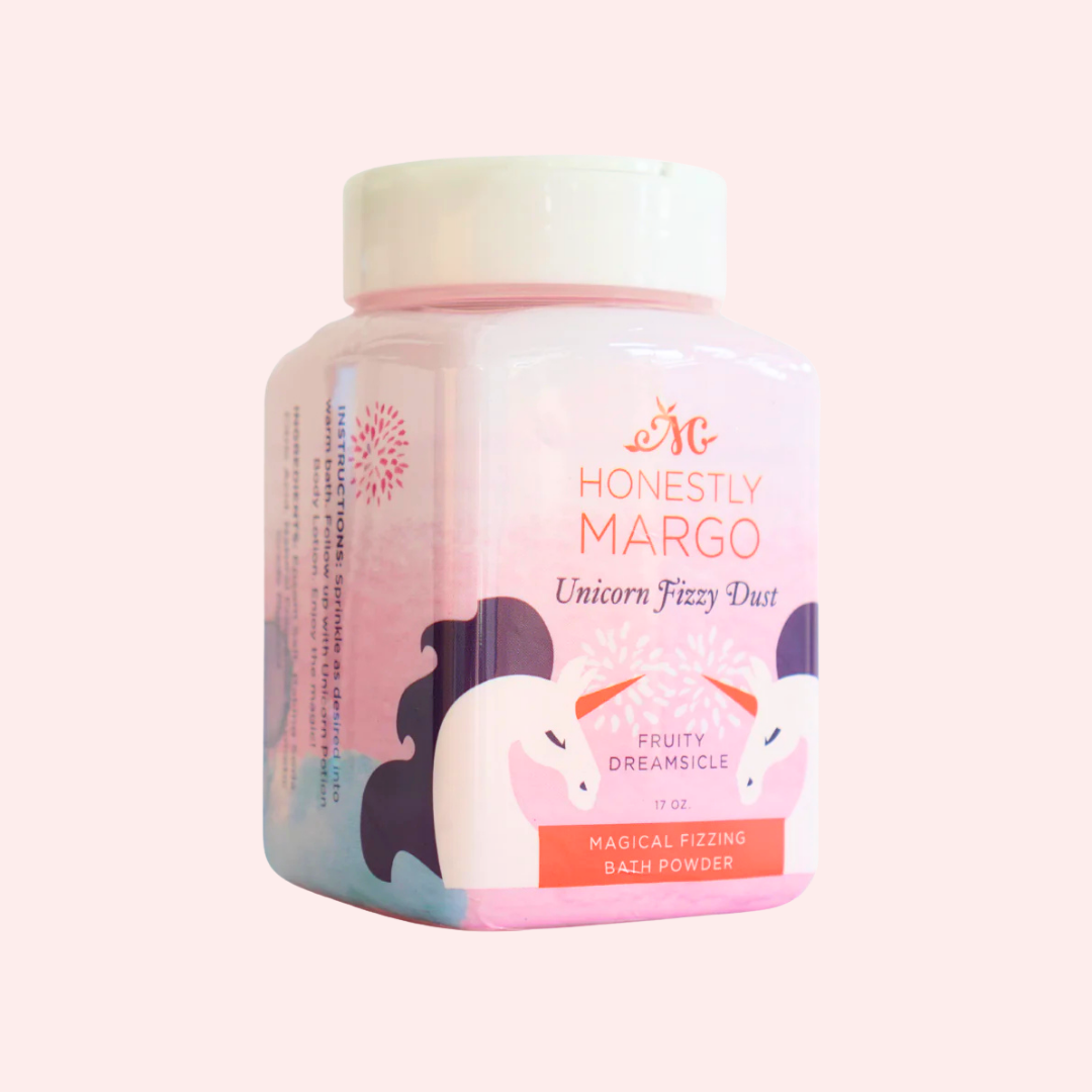 Unicorn Fruity Dreamsicle Fizzy Bath Dust - Honestly Margo