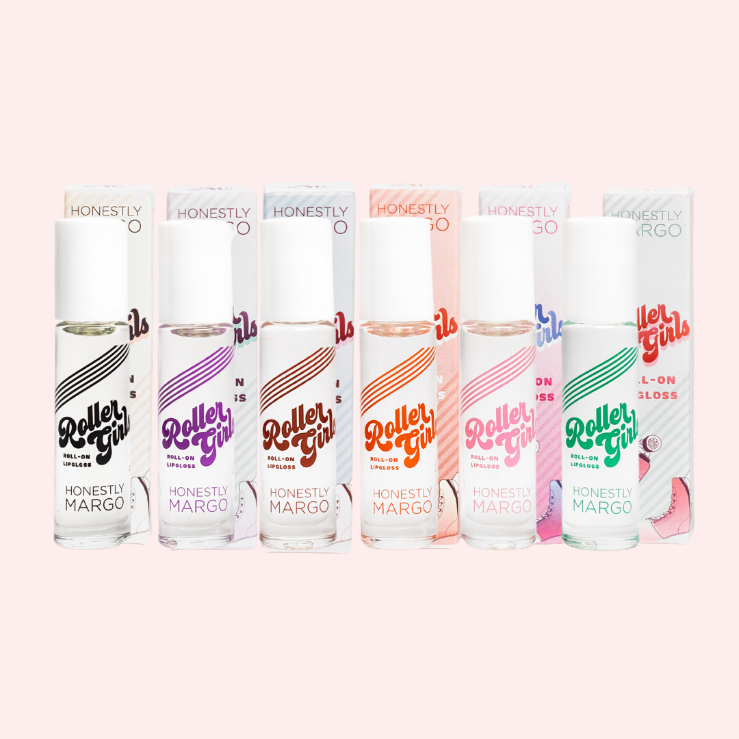 Roller Girls Roll-On Lipgloss Set - Honestly Margo