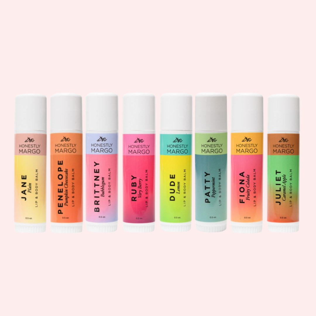 Lip & Body Balm Complete Set - Honestly Margo